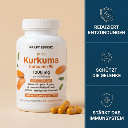 Kraft Essenz - Pure Kurkuma (1000mg)