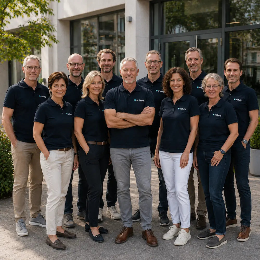 Team aus Österreich und Deutschland
